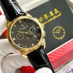   PATEK PHILIPPE  Complex Function Timing  9100  Automatic Movement Black  42mm Watch